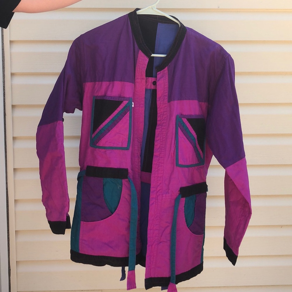 Retro Vintage Reversible Jacket